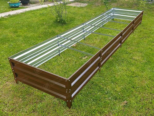 Грядка «Усиленная» с полимерным покрытием (высота 40 см) — изображение 1